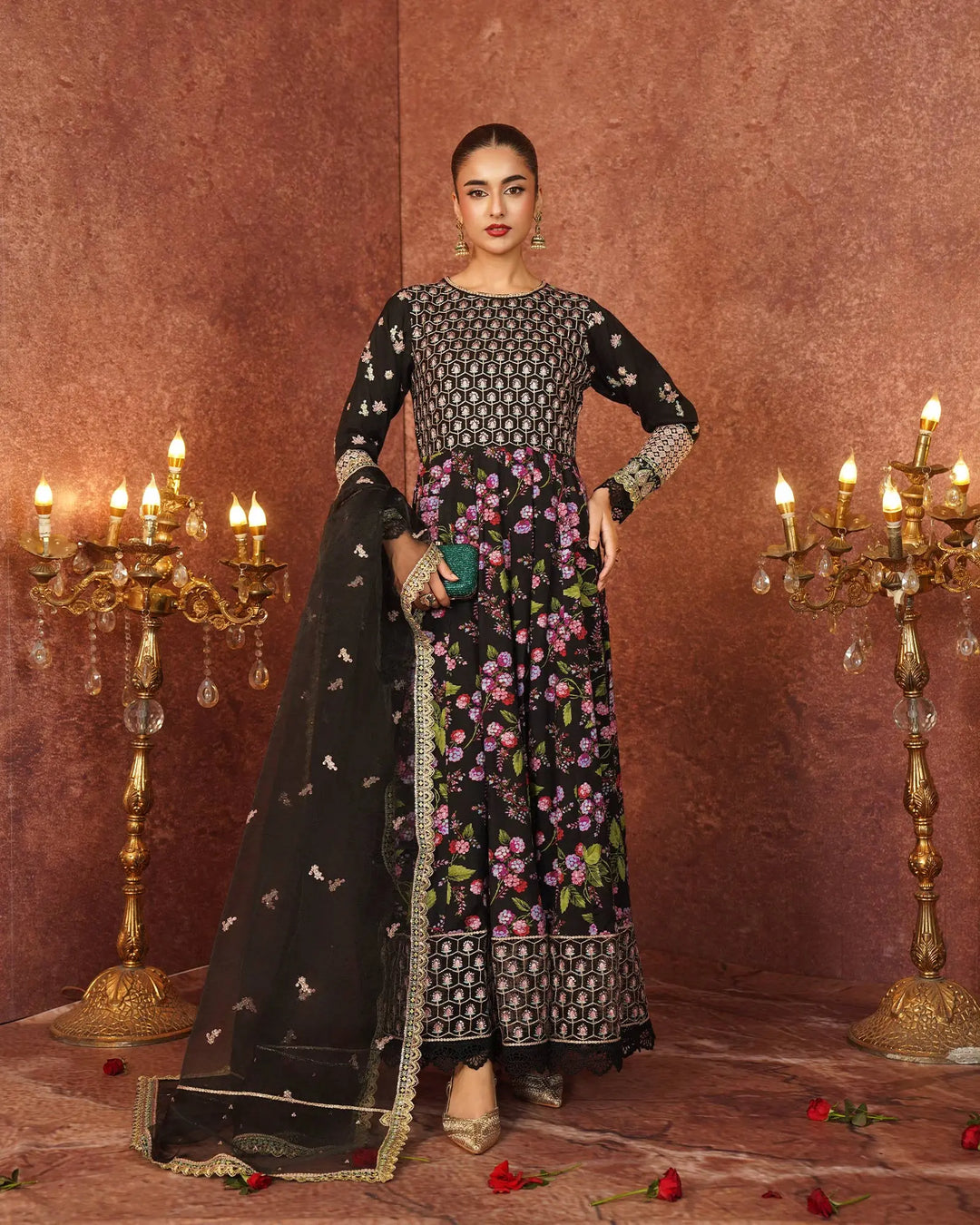 Dull Raw Silk Maxi | 16438 Sha Posh Textile