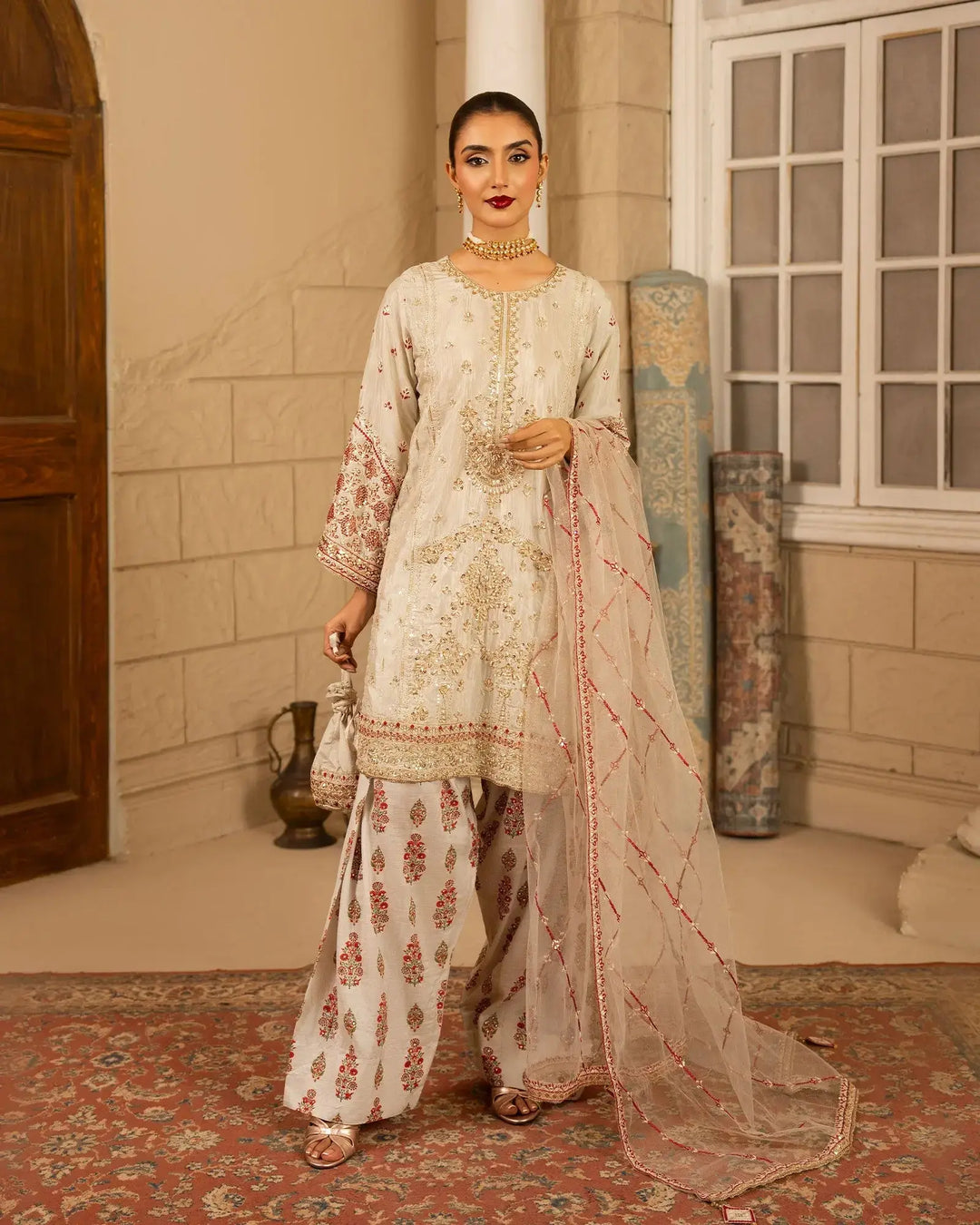 Dull Silk 3PC | 1166 Sha Posh Textile