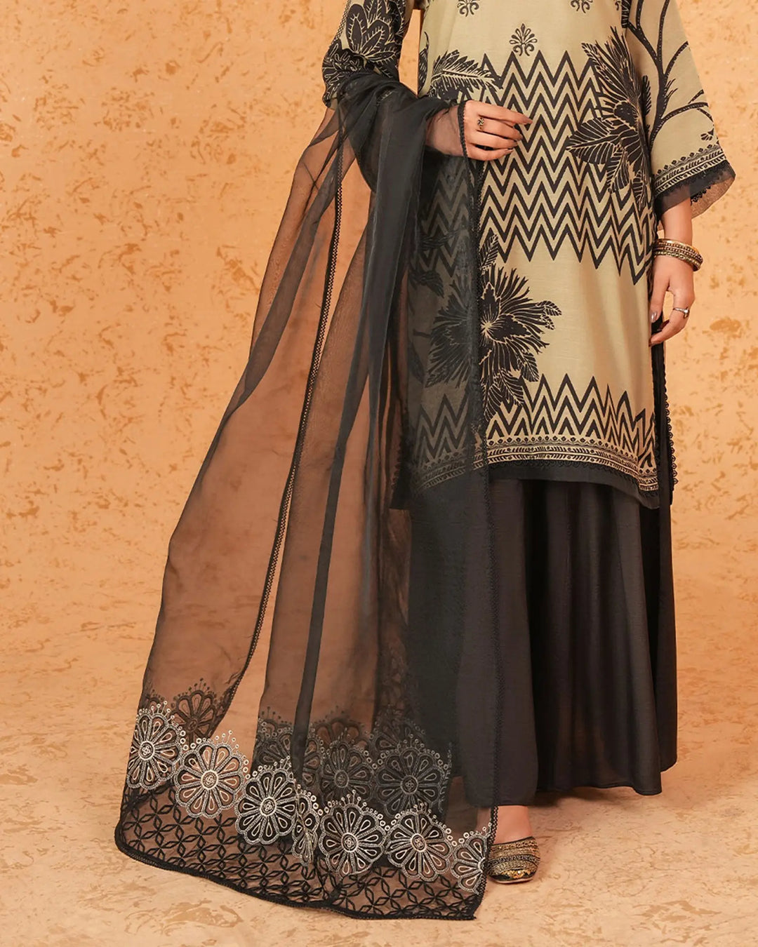 Dupatta - D5081-FM-TSU Sha Posh Textile