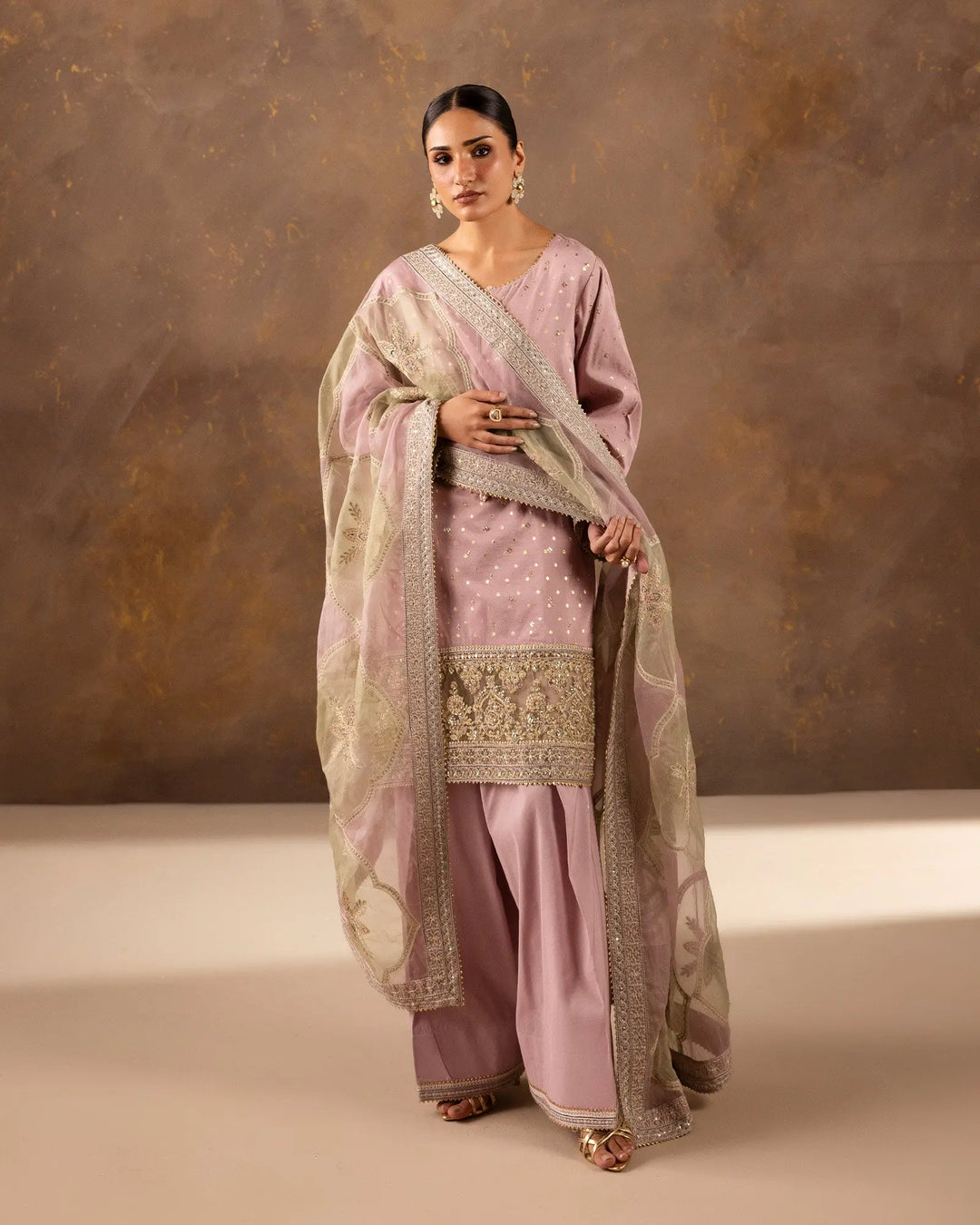 Dupatta Women Special Paper Katan Bindi | D9824 Sha Posh Textile