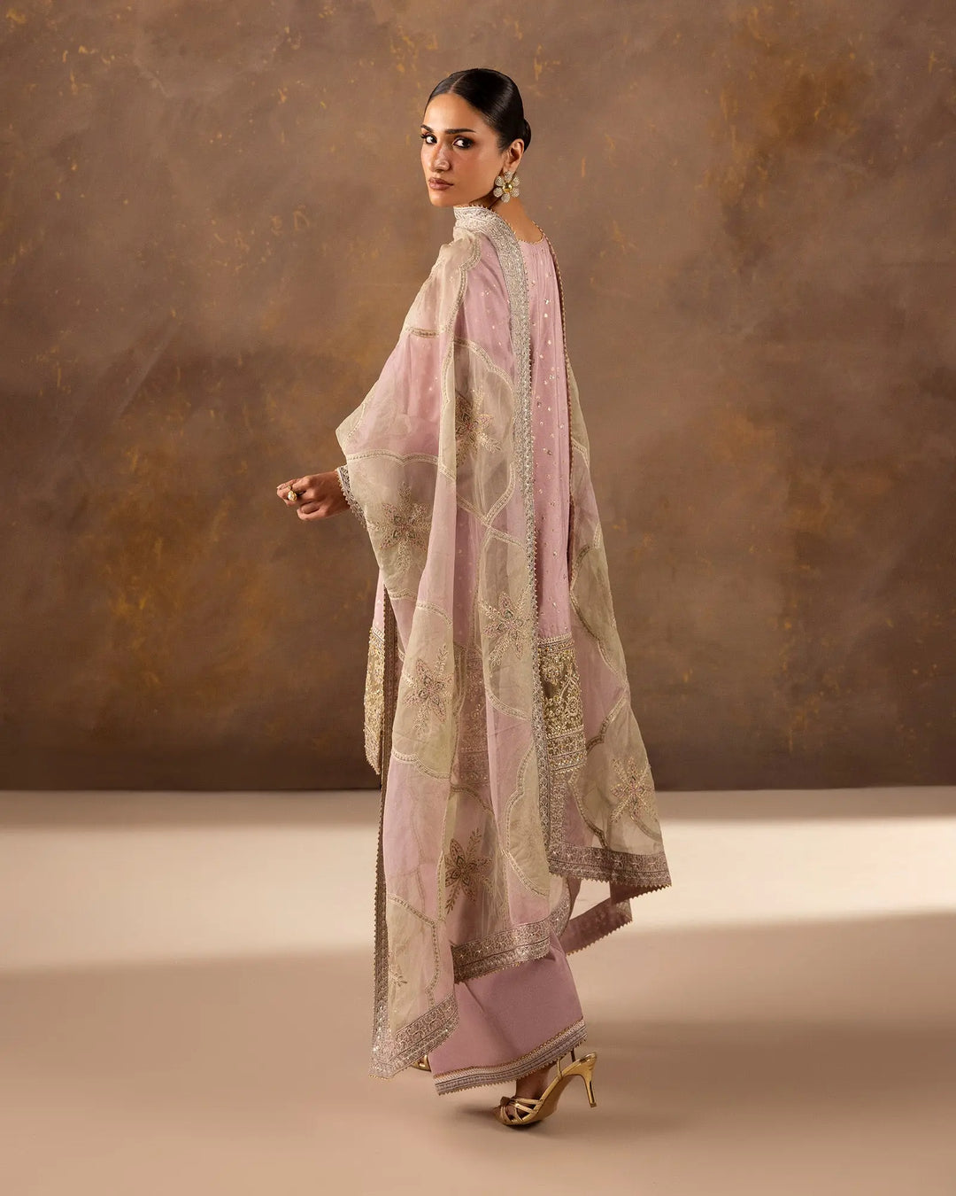 Dupatta Women Special Paper Katan Bindi | D9824 Sha Posh Textile