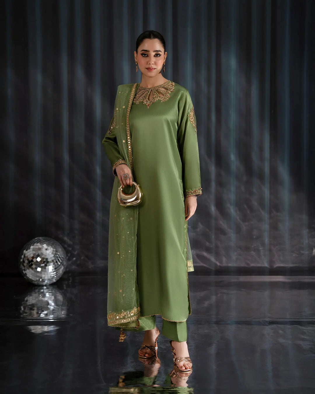 Imported Silk 3PC | 1171 Sha Posh Textile