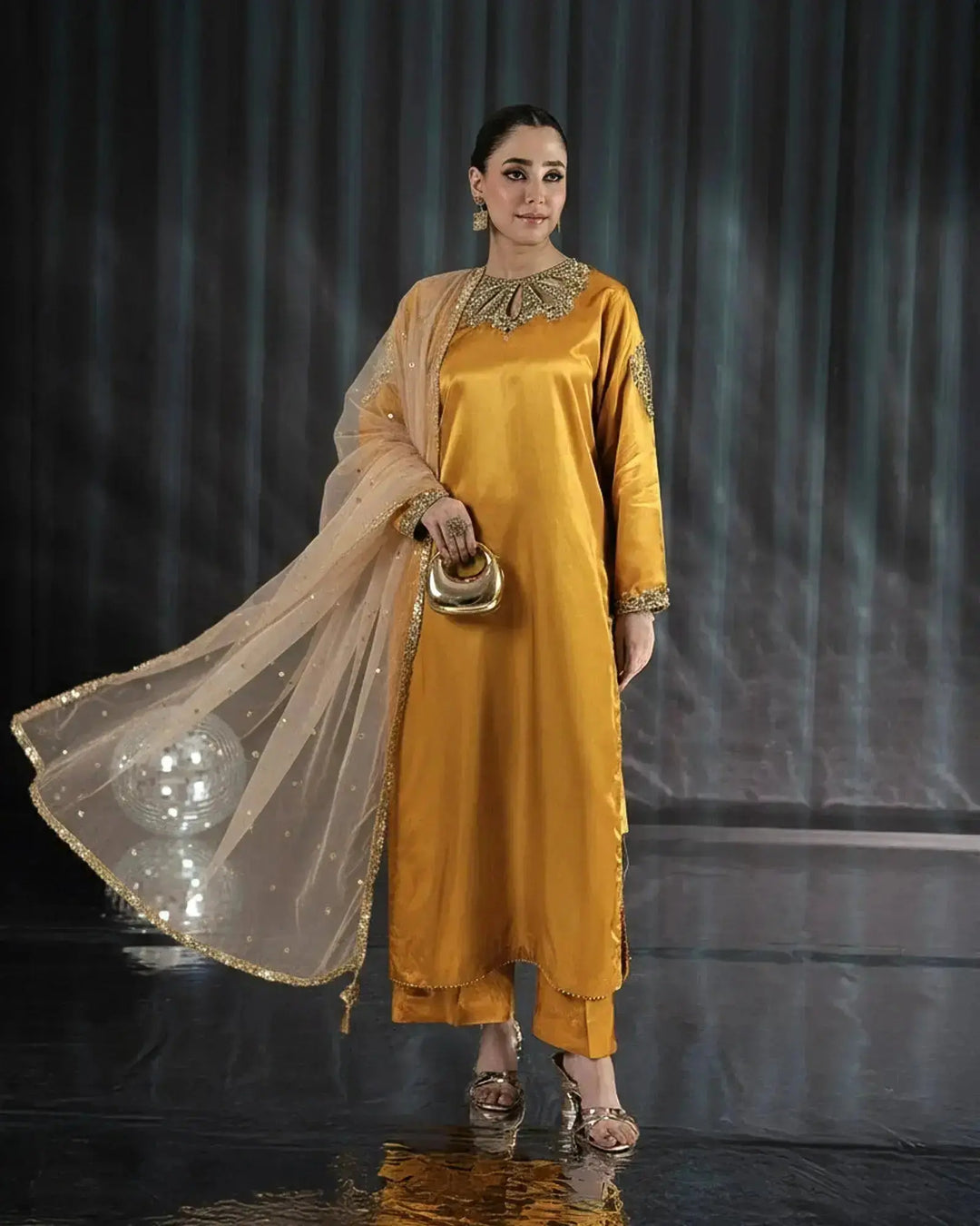 Imported Silk 3PC | 1171 Sha Posh Textile