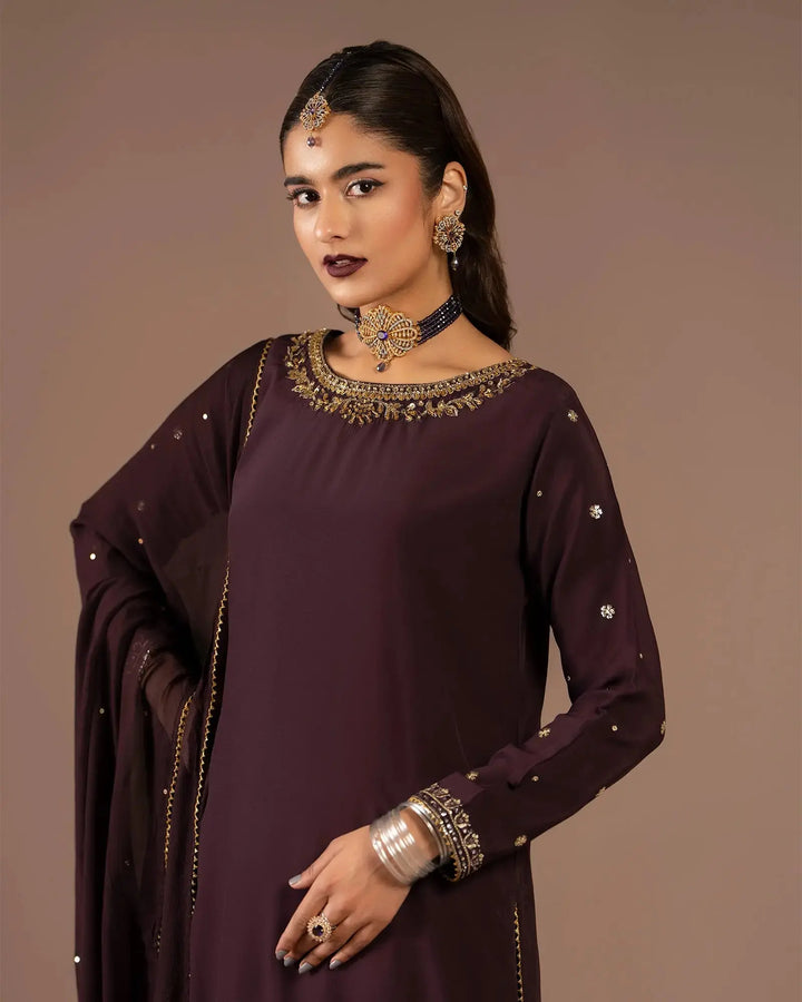 Imported Silk 3PC | 1205 Sha Posh Textile