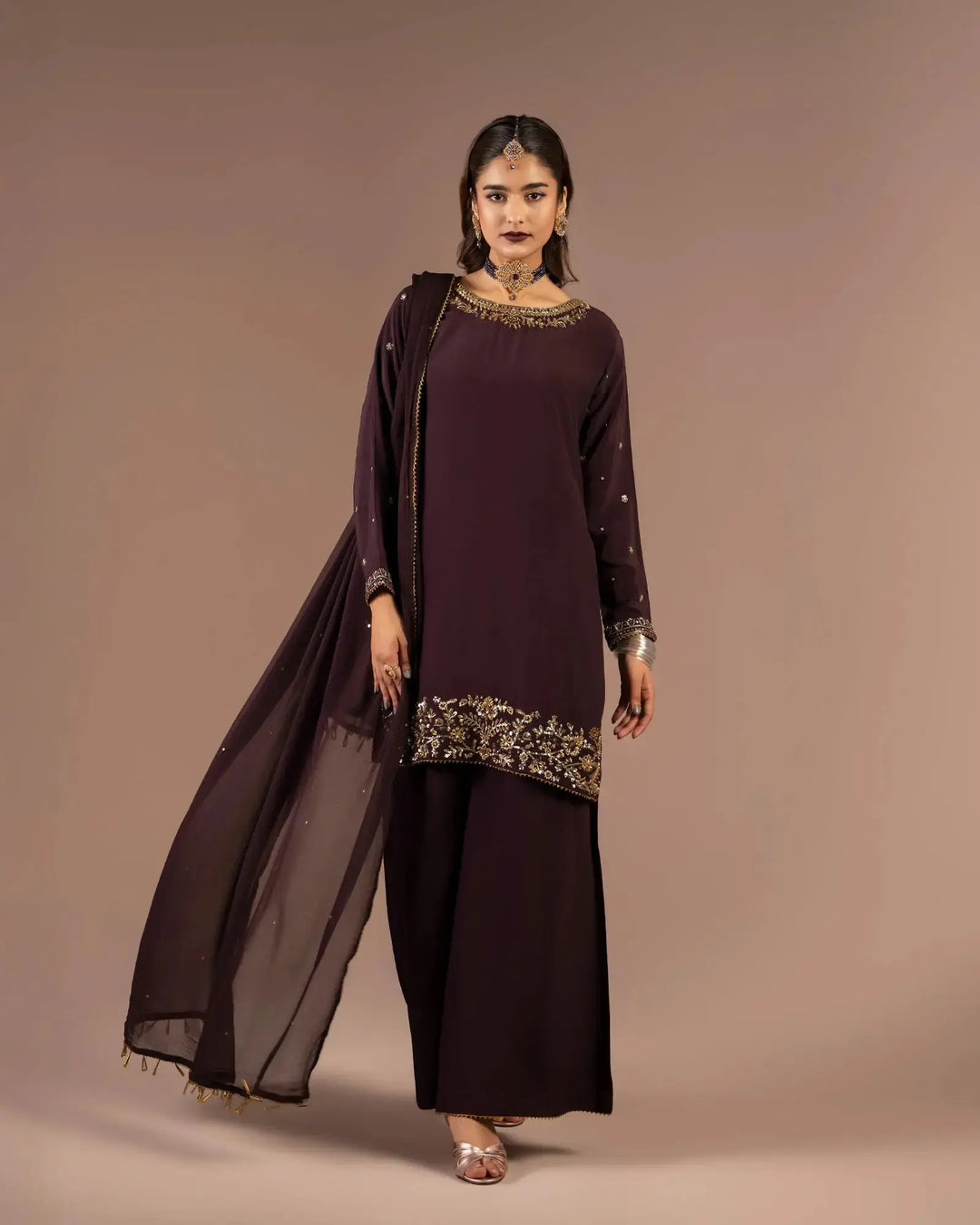 Imported Silk 3PC | 1205 Sha Posh Textile