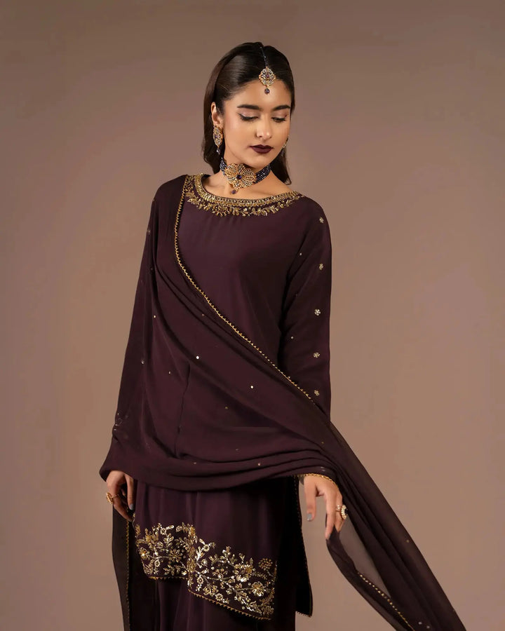 Imported Silk 3PC | 1205 Sha Posh Textile