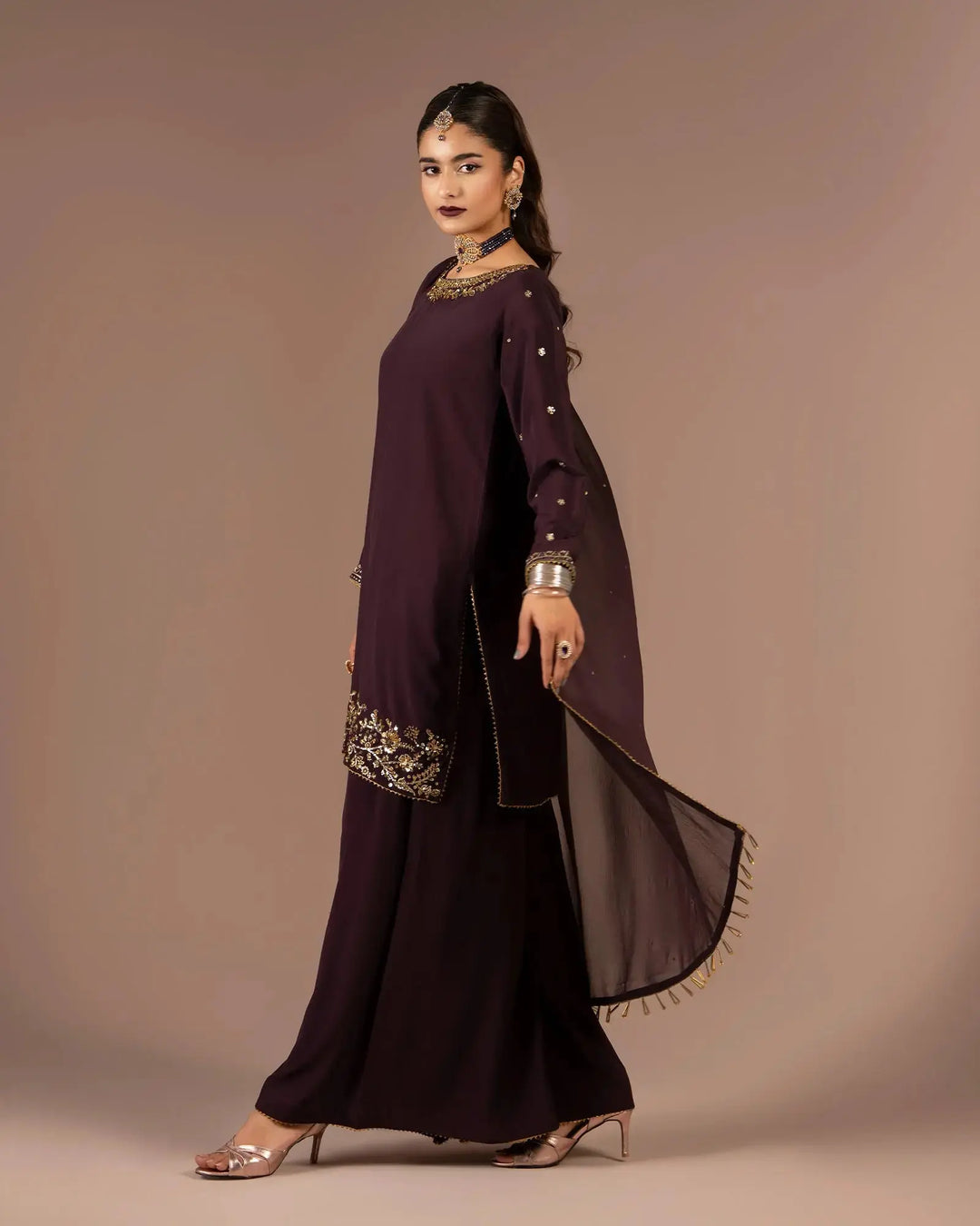 Imported Silk 3PC | 1205 Sha Posh Textile