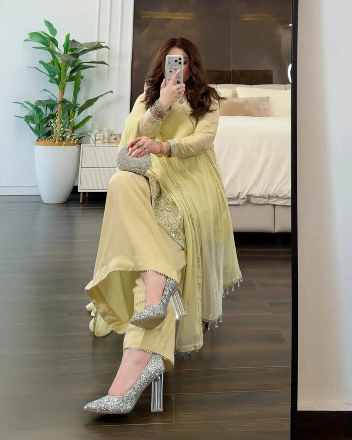 Imported Silk 3PC | 1205 Sha Posh Textile