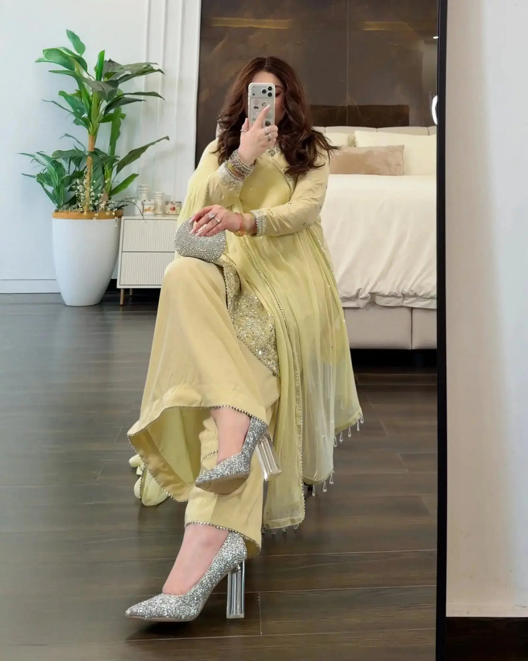 Imported Silk 3PC | 1205 Sha Posh Textile