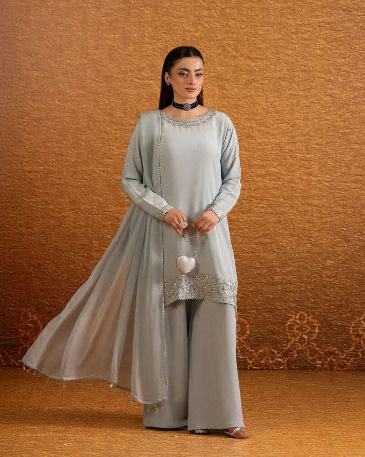 Imported Silk 3PC | 1205 Sha Posh Textile