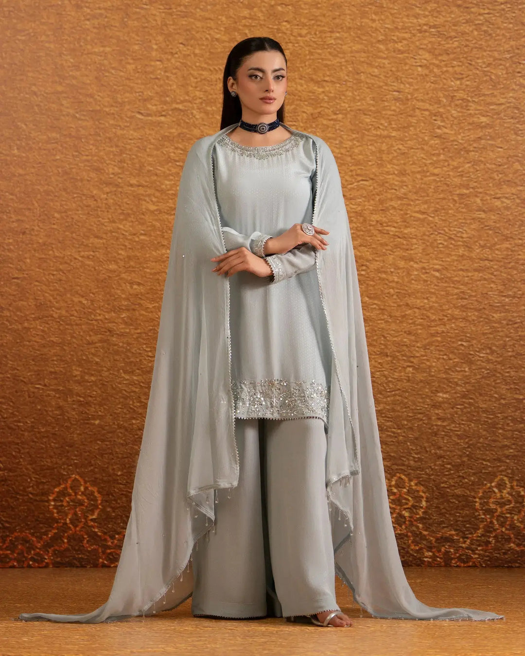 Imported Silk 3PC | 1205 Sha Posh Textile