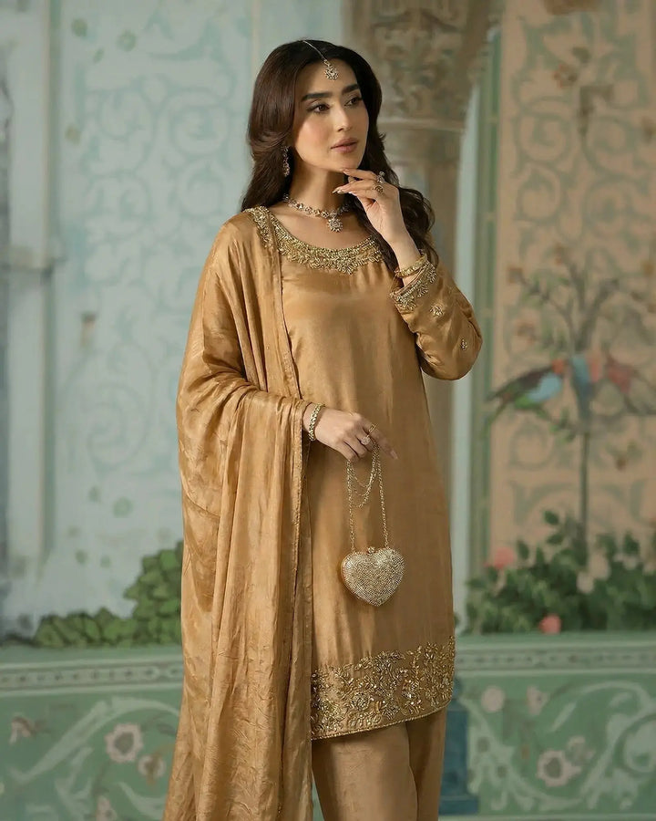 Imported Silk 3PC | 1205 Sha Posh Textile