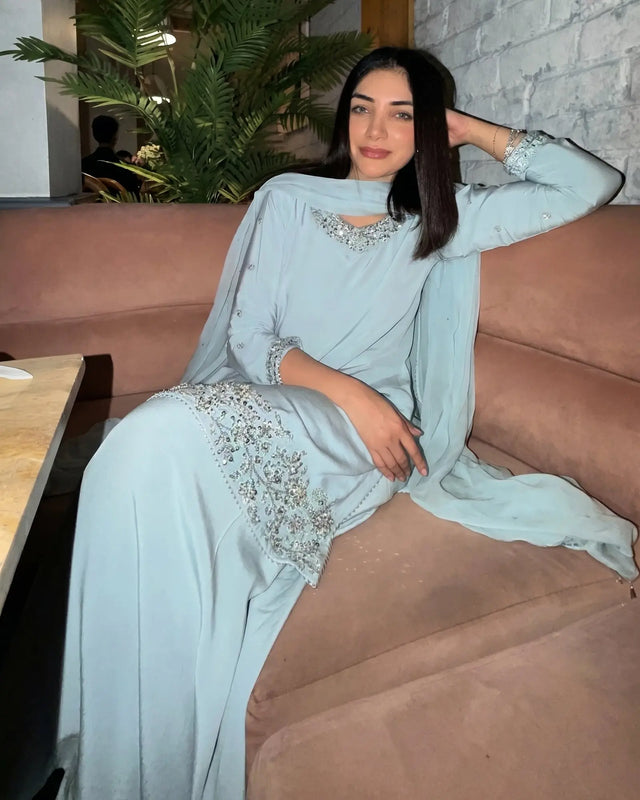 Imported Silk 3PC | 1205 Sha Posh Textile