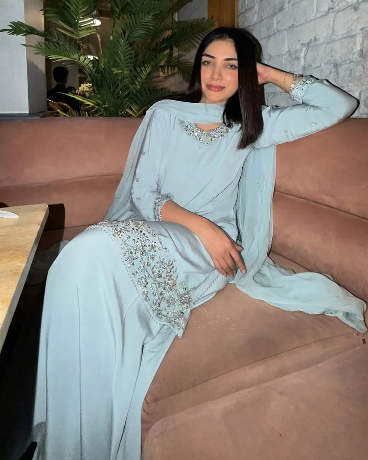 Imported Silk 3PC | 1205 Sha Posh Textile