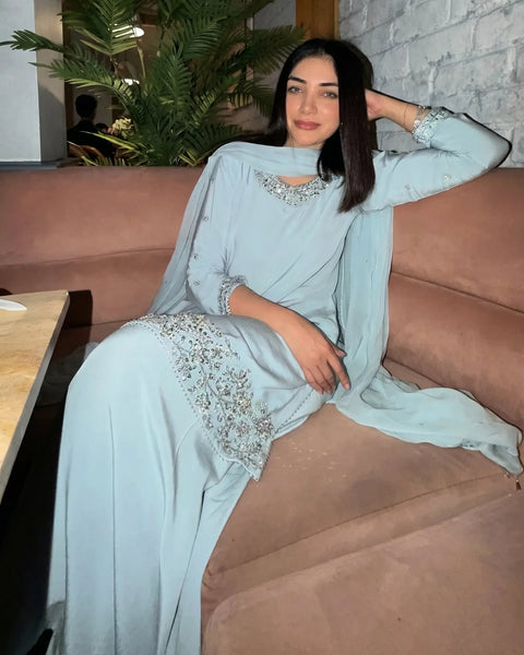 Imported Silk 3PC | 1205 Sha Posh Textile