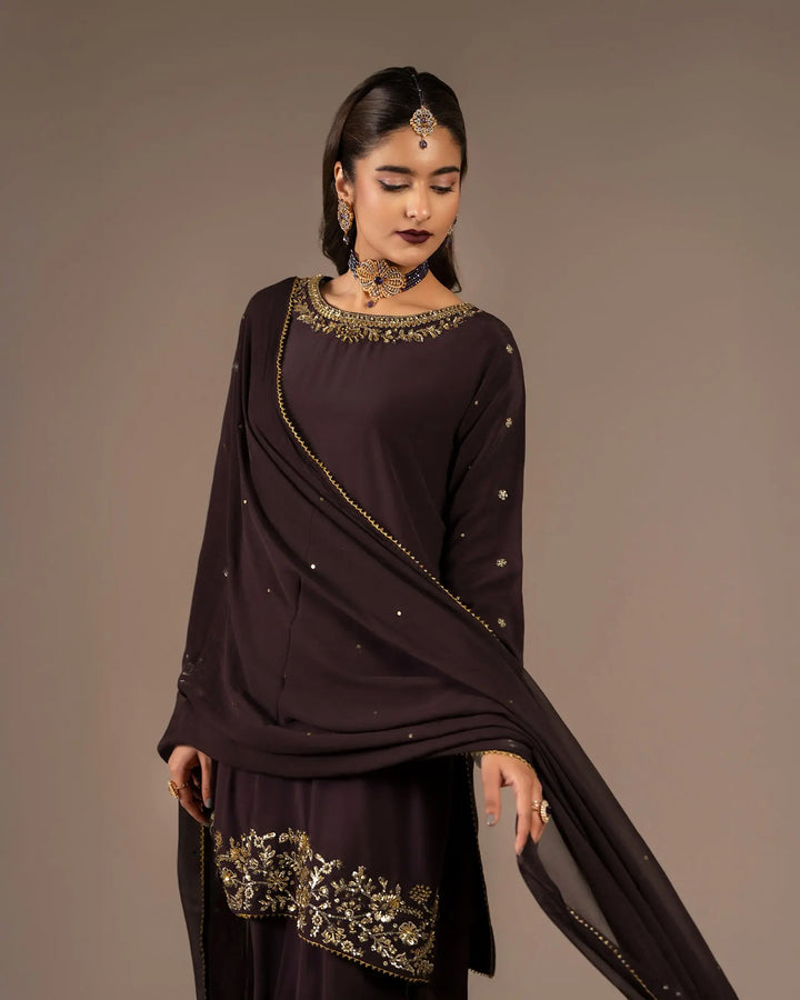 Imported Silk 3PC | 1205 Sha Posh Textile