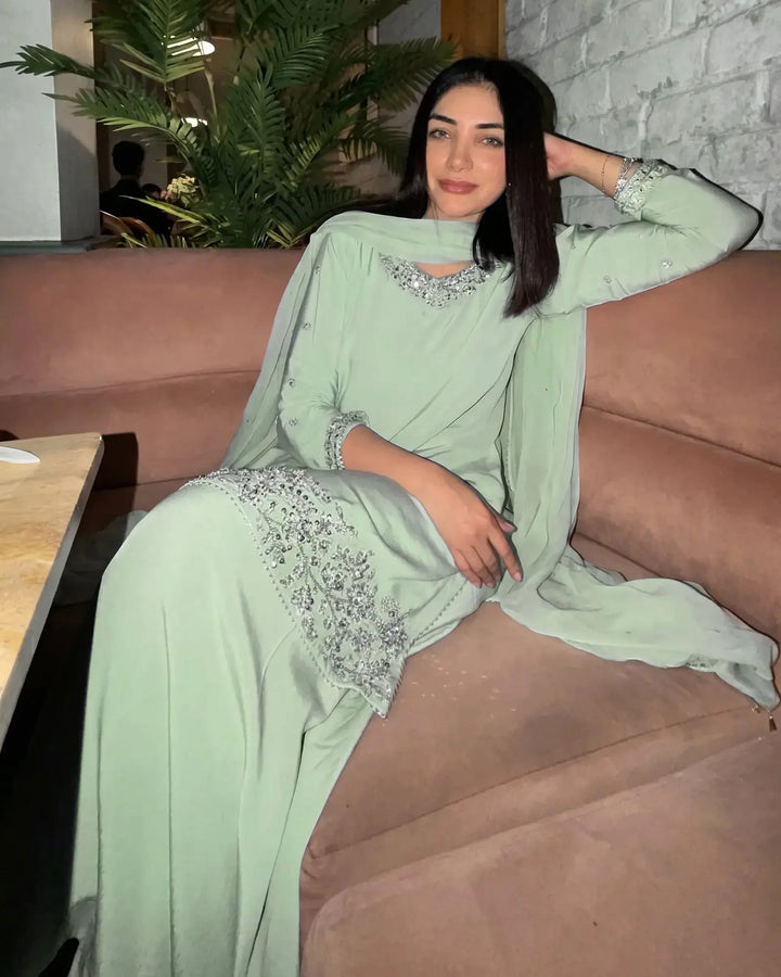 Imported Silk 3PC | 1205 Sha Posh Textile