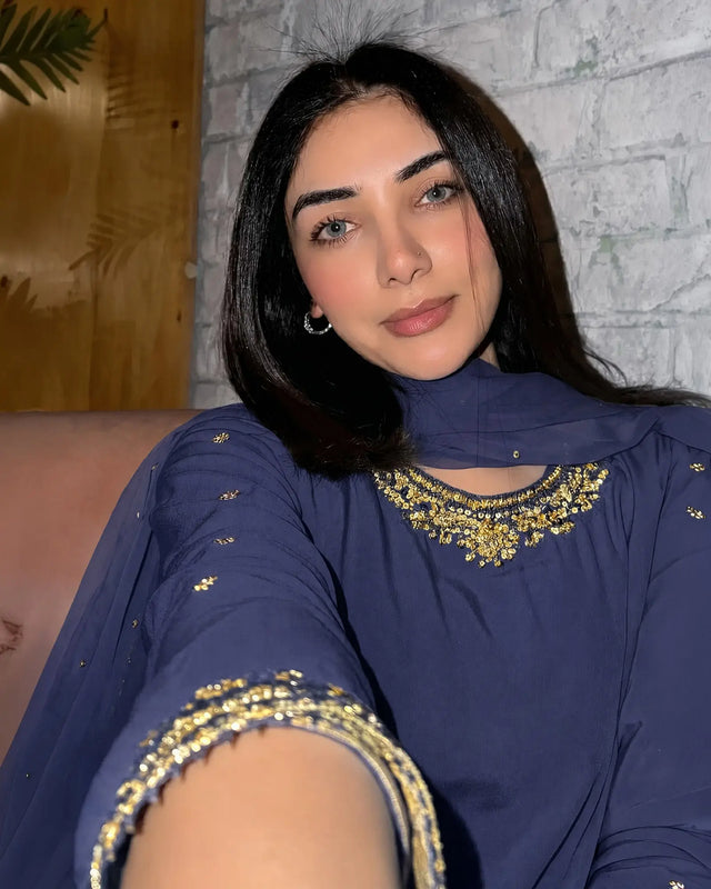 Imported Silk 3PC | 1205 Sha Posh Textile