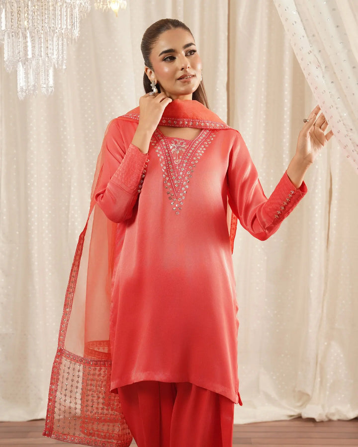 Imported Silk 3PC | 1331 Sha Posh Textile