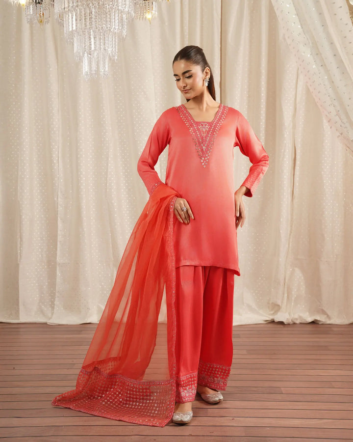 Imported Silk 3PC | 1331 Sha Posh Textile