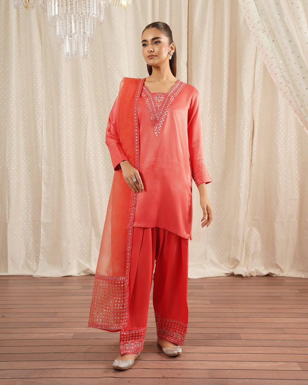 Imported Silk 3PC | 1331 Sha Posh Textile