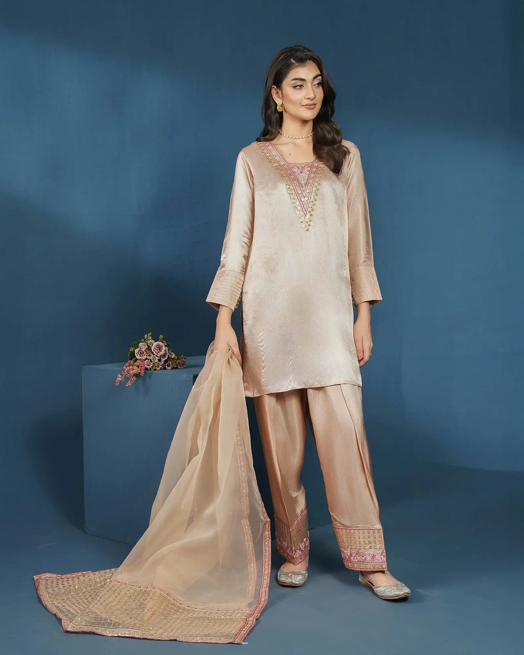 Imported Silk 3PC | 1331 Sha Posh Textile