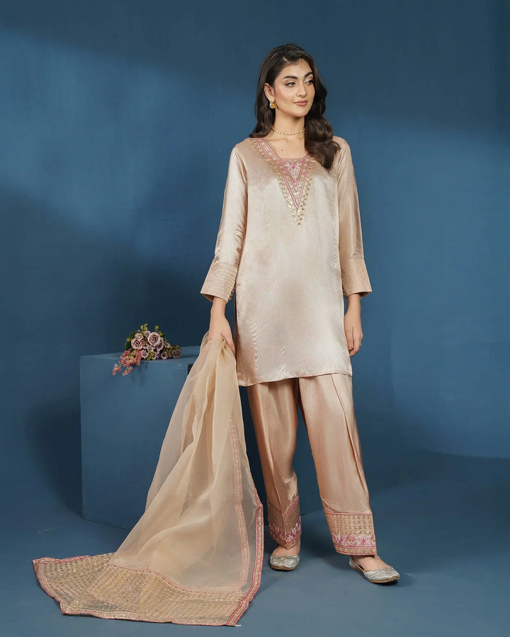 Imported Silk 3PC | 1331 Sha Posh Textile