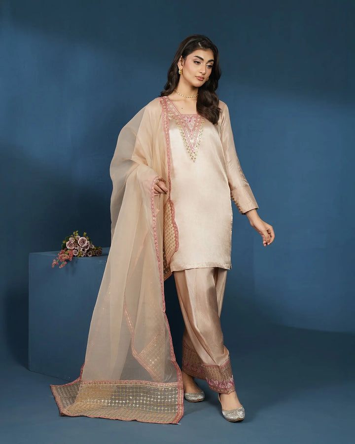 Imported Silk 3PC | 1331 Sha Posh Textile