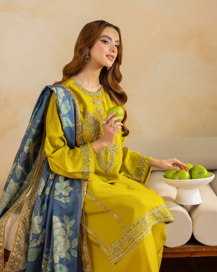 Imported Silk 3PC | 526 Sha Posh Textile