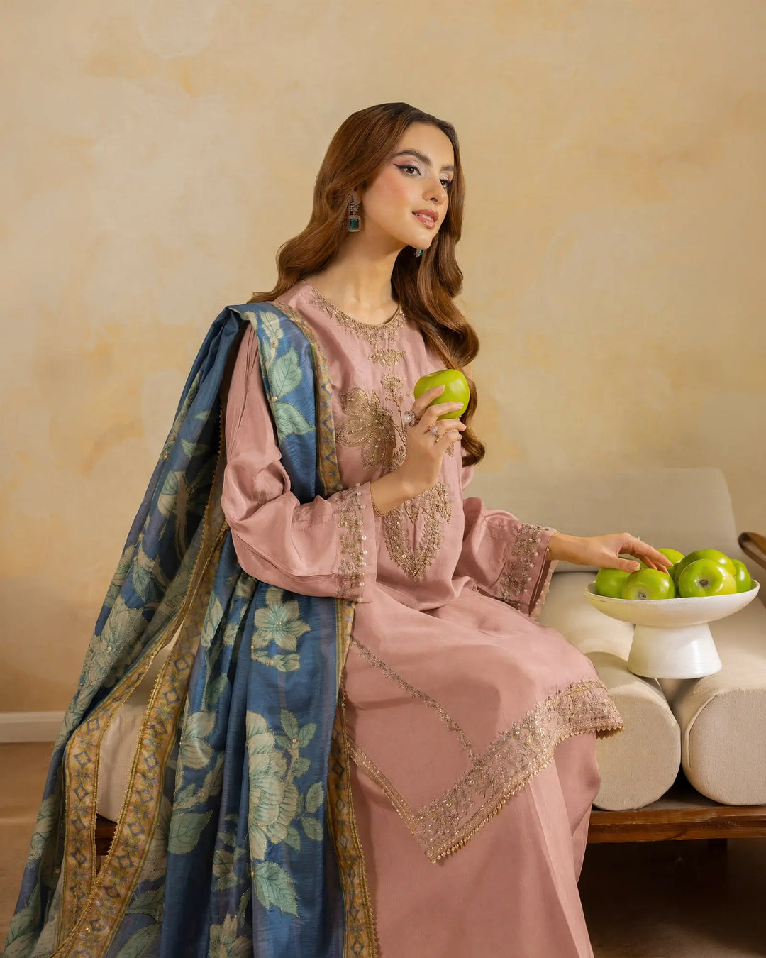 Imported Silk 3PC | 526 Sha Posh Textile