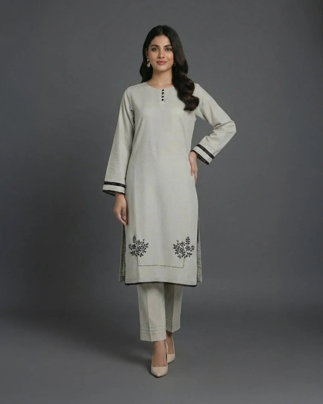 Jacquard Cotton 2PC | 17431 Sha Posh Textile