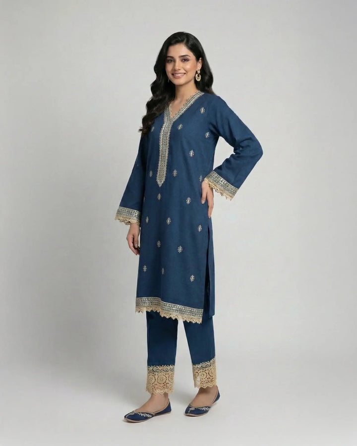 Jacquard Cotton 2PC | 17441 Sha Posh Textile