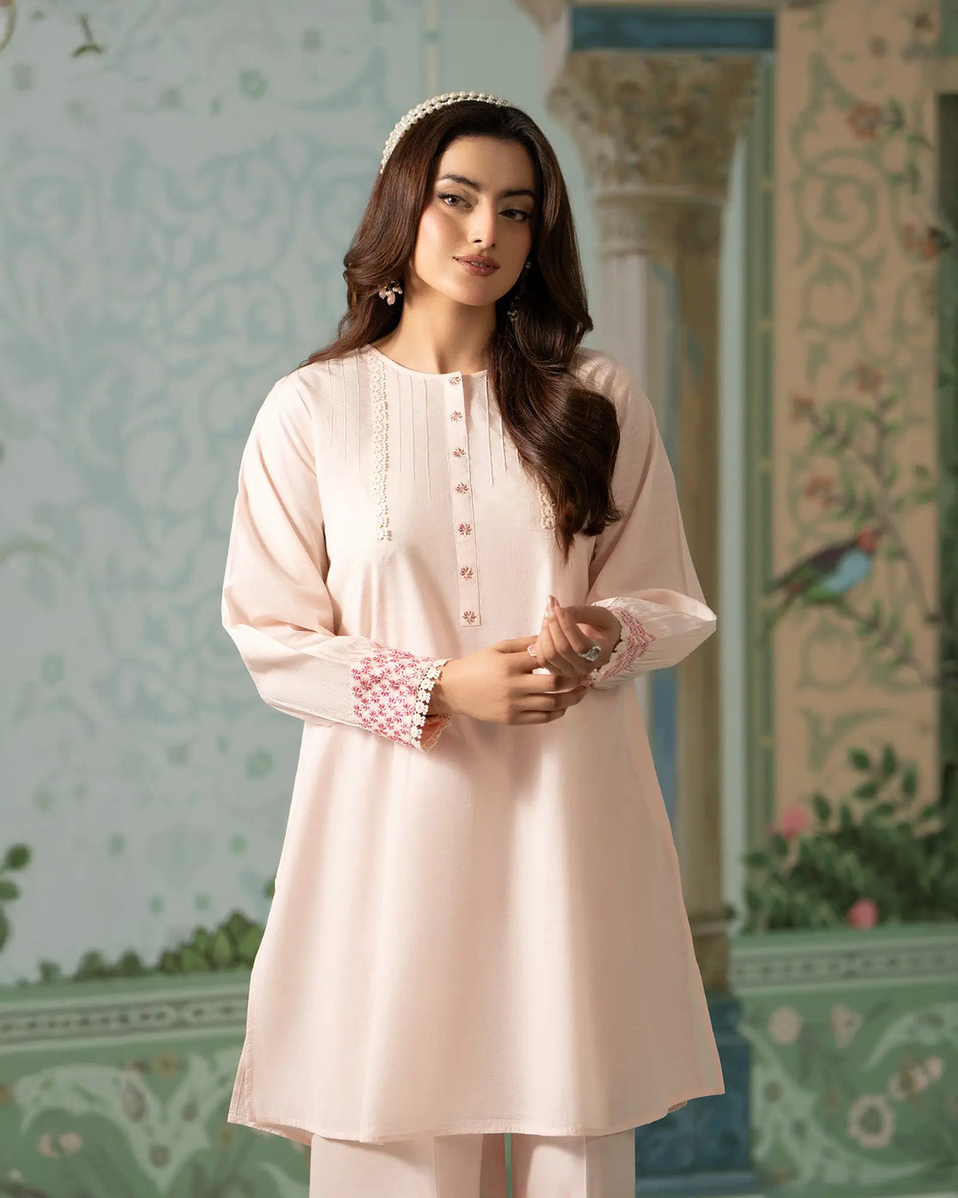 Jacquard Cotton 2PC | 17449 Sha Posh Textile