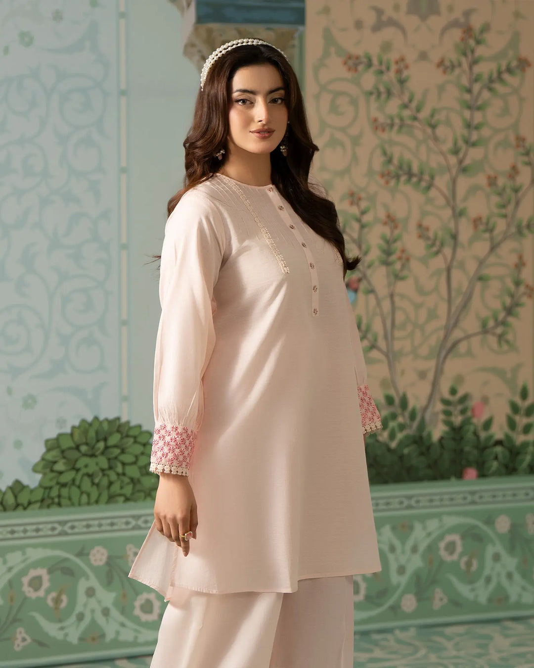 Jacquard Cotton 2PC | 17449 Sha Posh Textile