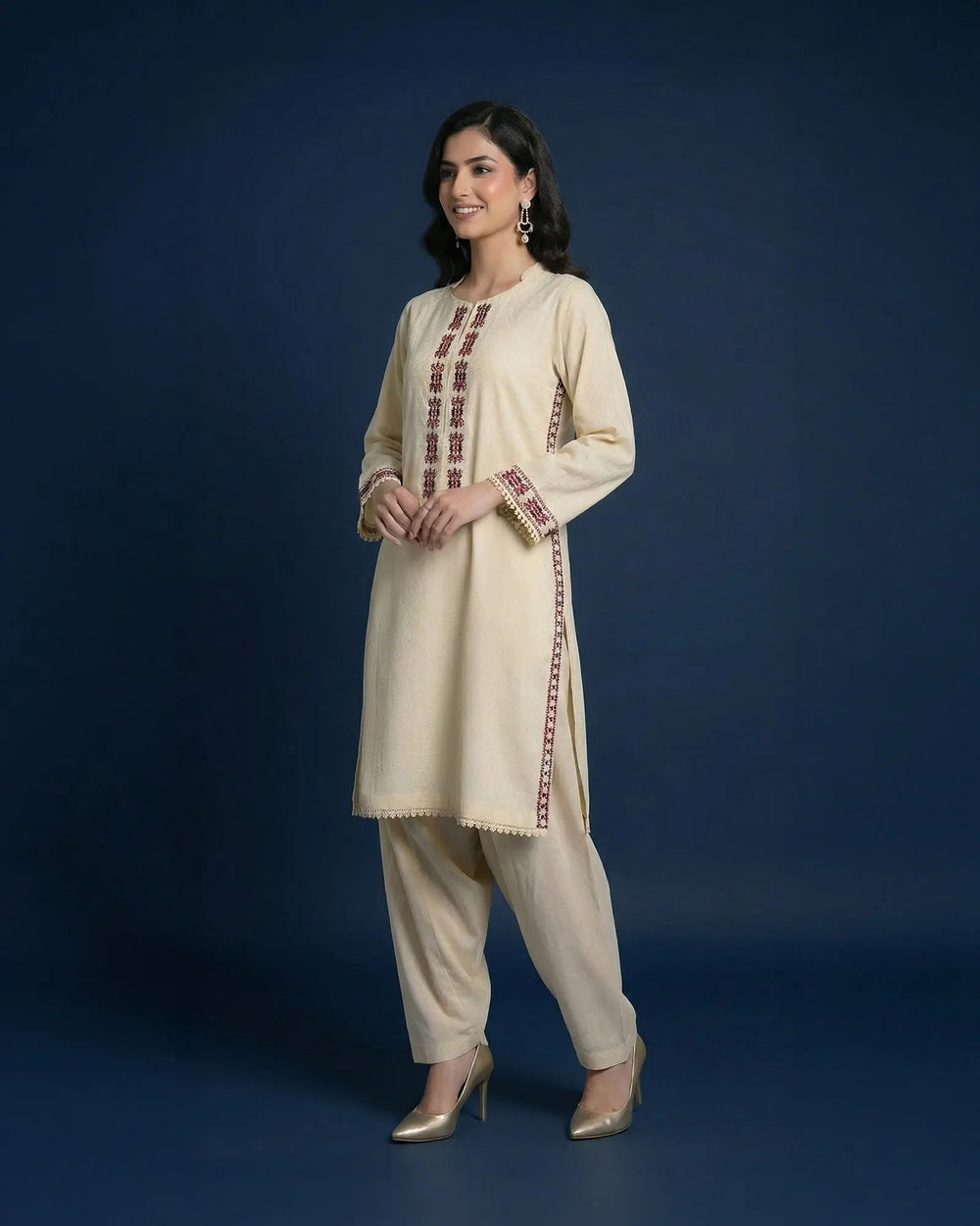 Jacquard Cotton 2PC | 17451 Sha Posh Textile