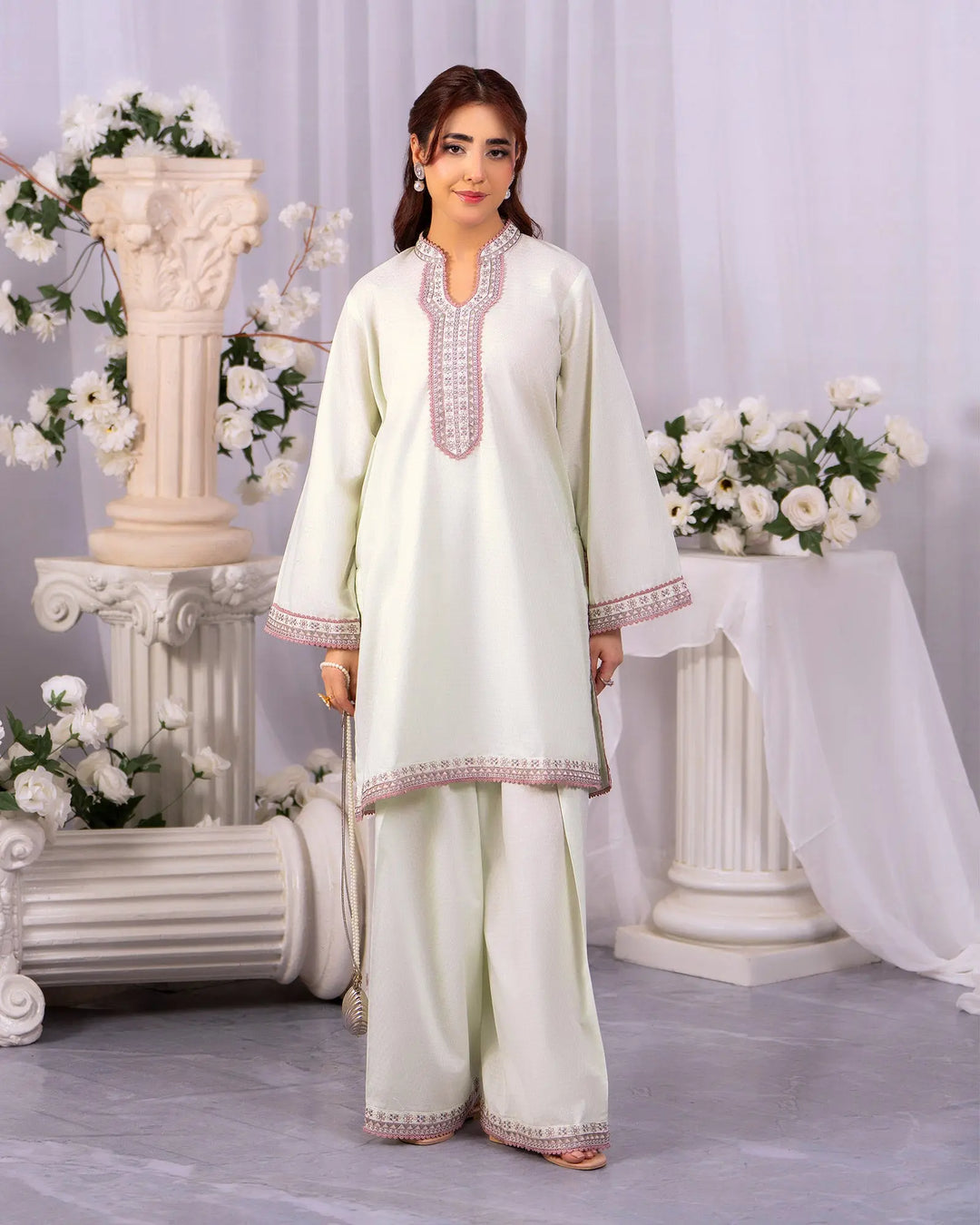 Jacquard Cotton 2PC | 17568 Sha Posh Textile