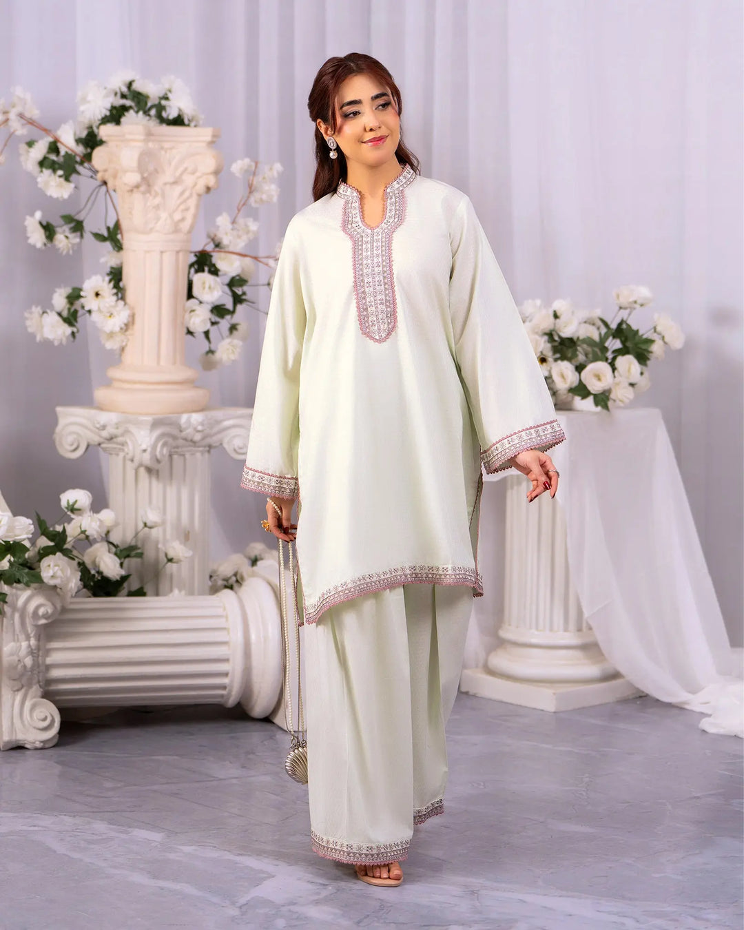 Jacquard Cotton 2PC | 17568 Sha Posh Textile