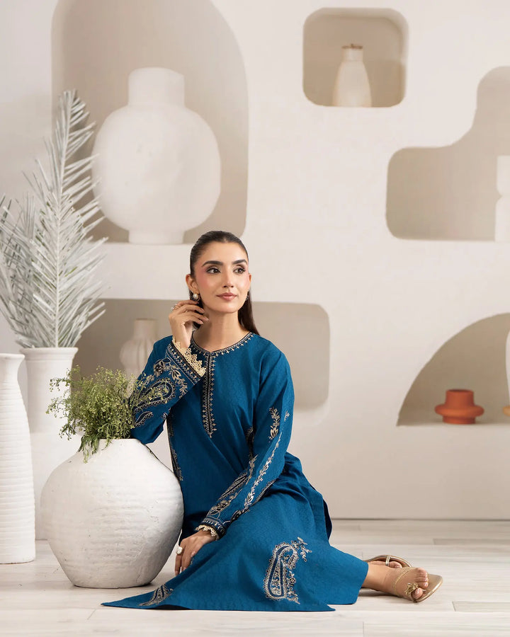 Jacquard Cotton 2PC | 17580 Sha Posh Textile