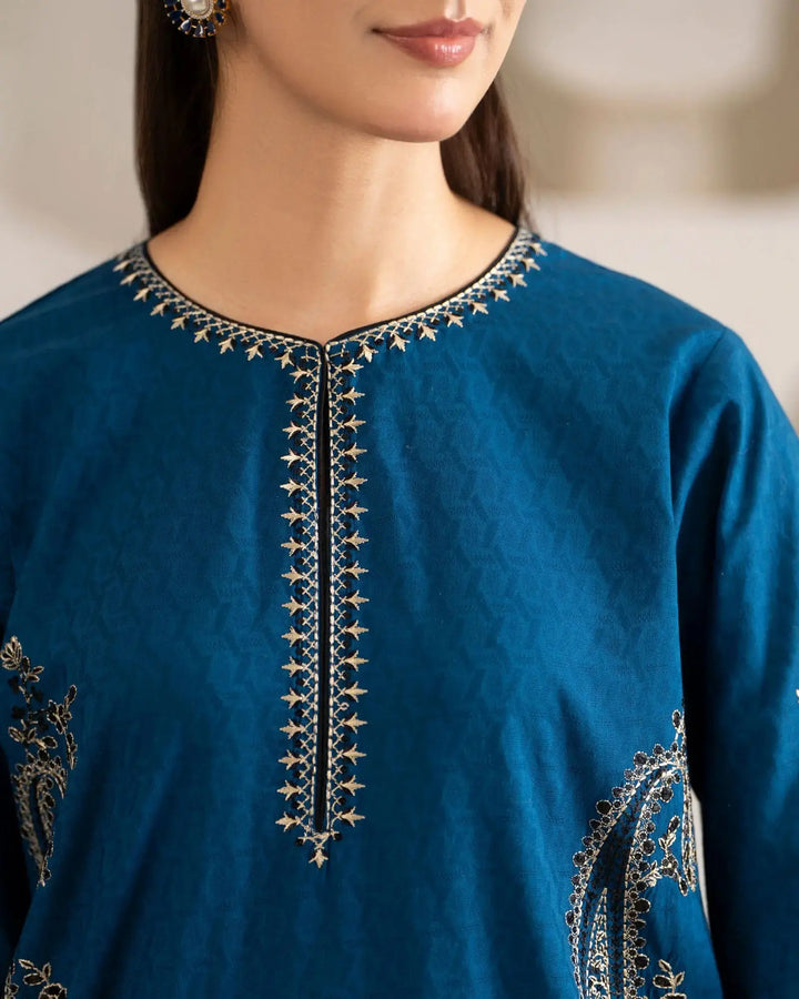 Jacquard Cotton 2PC | 17580 Sha Posh Textile
