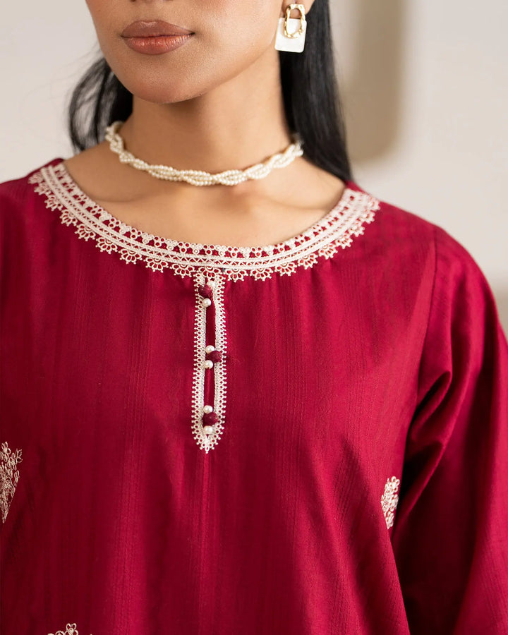 Jacquard Cotton 2PC | 17582 Sha Posh Textile