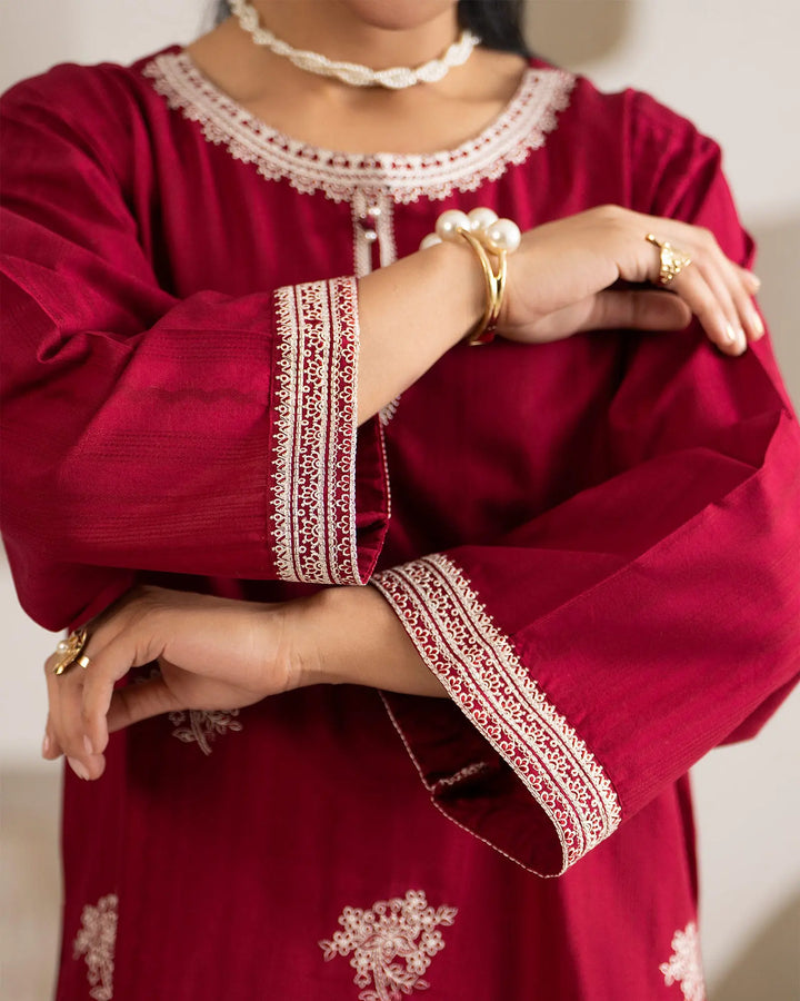 Jacquard Cotton 2PC | 17582 Sha Posh Textile