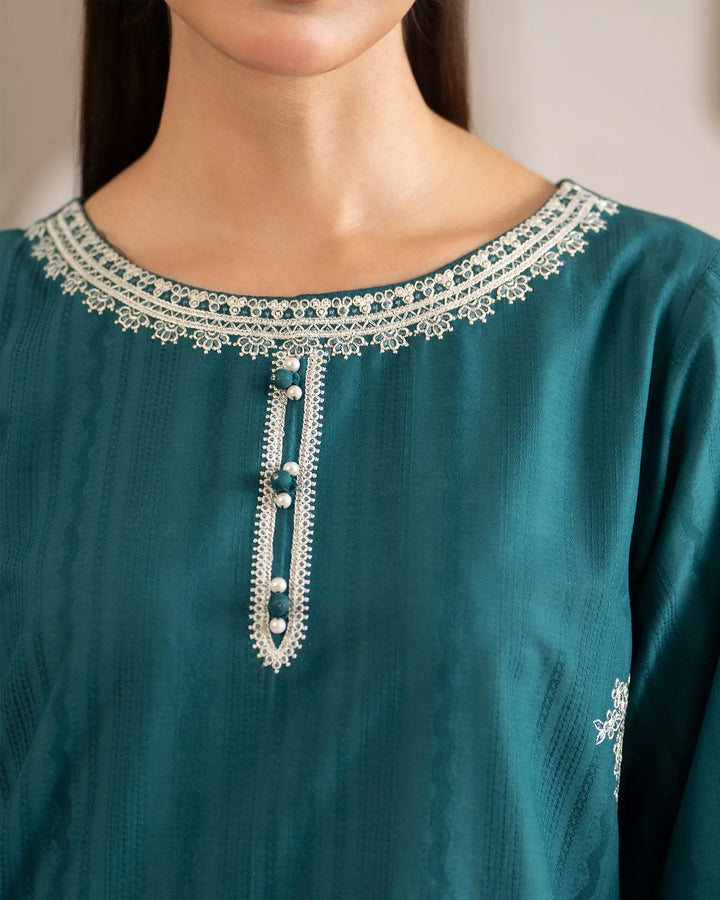 Jacquard Cotton 2PC | 17582 Sha Posh Textile