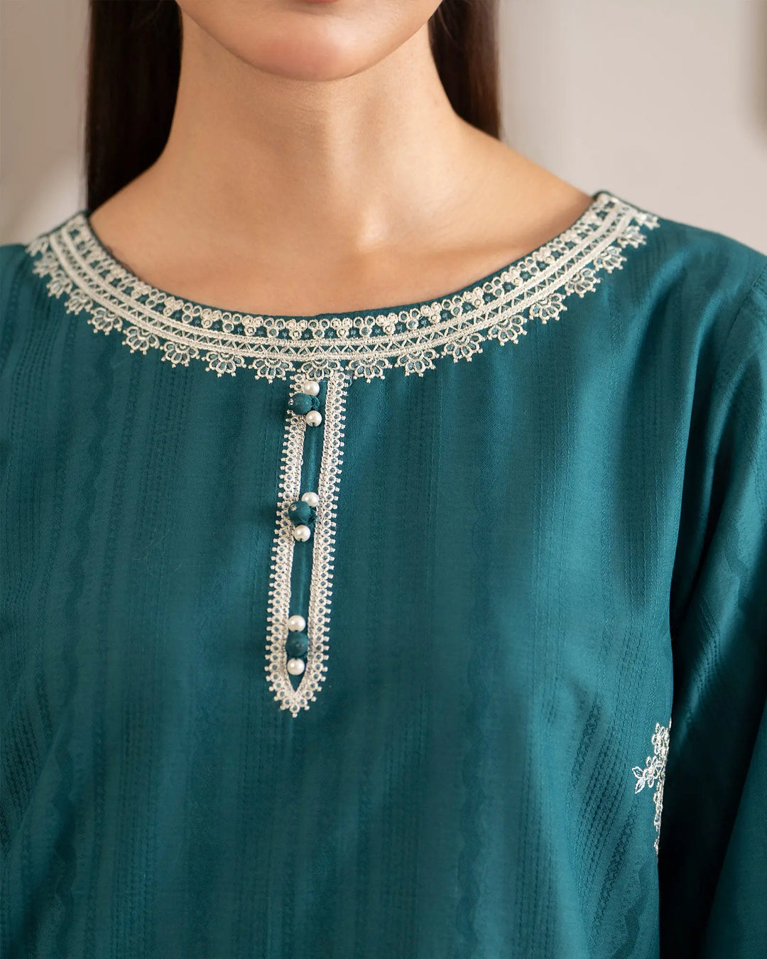 Jacquard Cotton 2PC | 17582 Sha Posh Textile