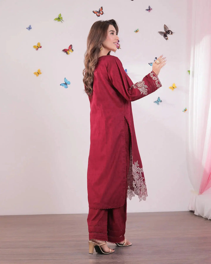 Jacquard Cotton 2PC | 4101 - Sha Posh Textile