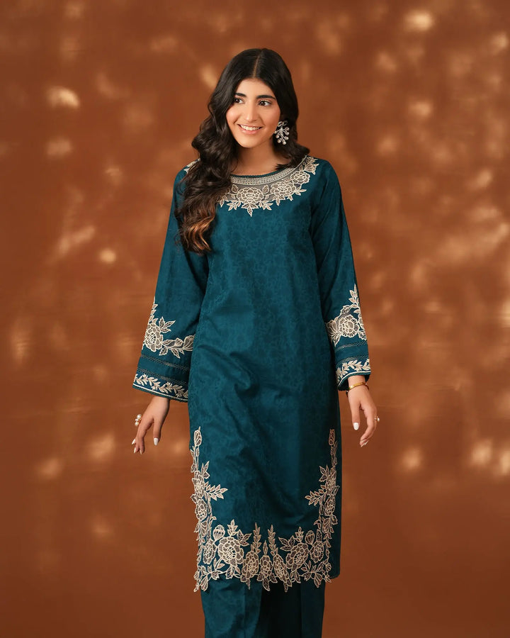 Jacquard Cotton 2PC | 4101 Sha Posh Textile