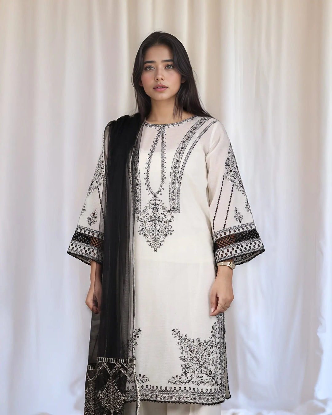 Jacquard Cotton 3PC | 1323 Sha Posh Textile