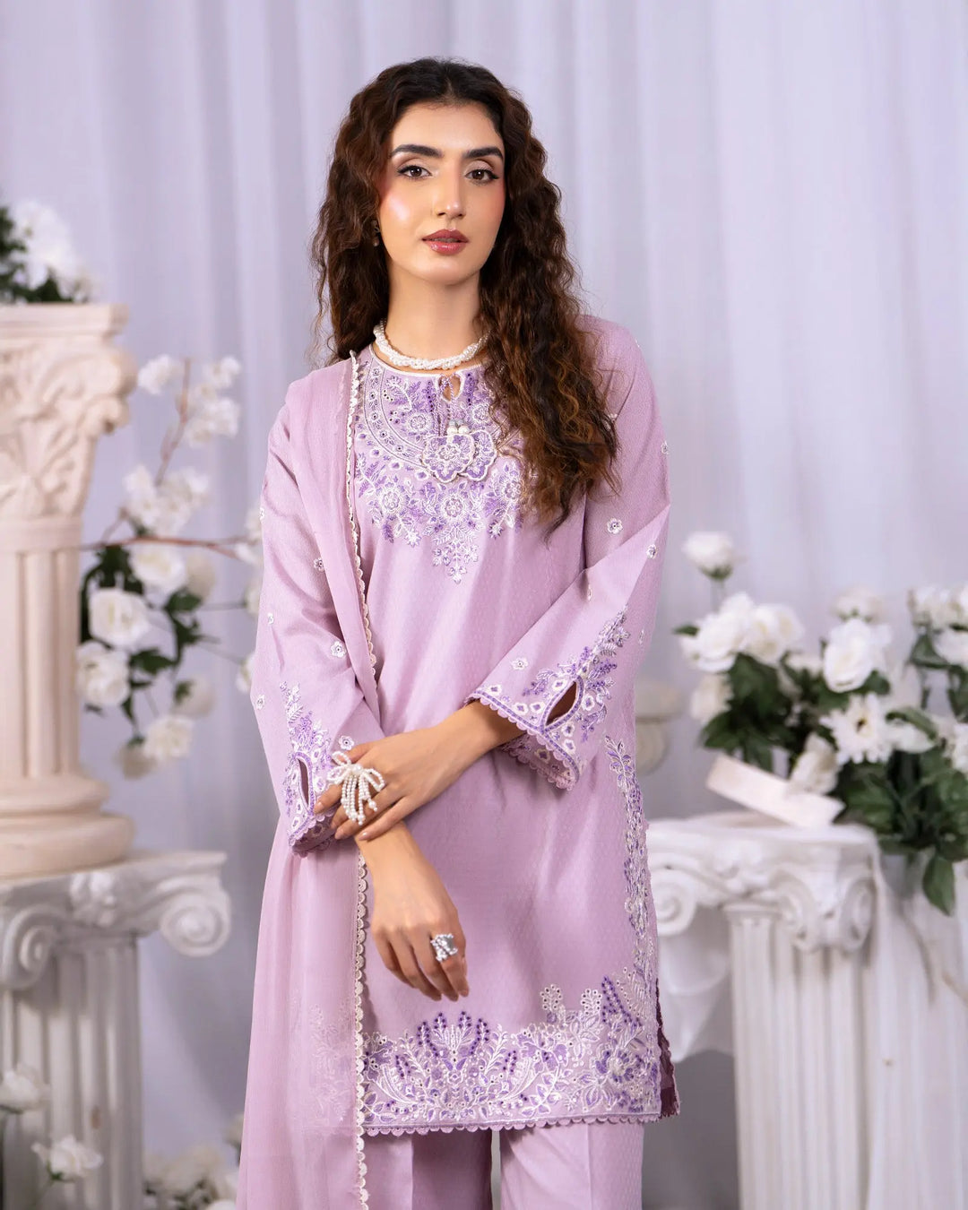 Jacquard Cotton 3PC | 1343 Sha Posh Textile