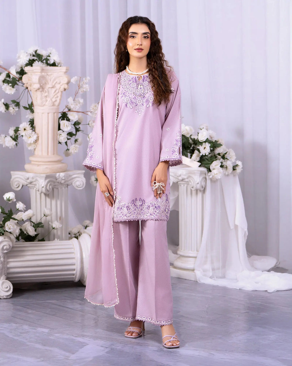 Jacquard Cotton 3PC | 1343 Sha Posh Textile