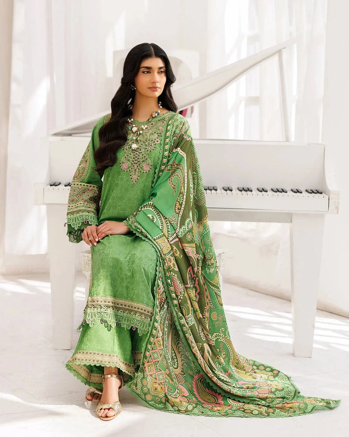 Jacquard Cotton 3PC | 17429 Sha Posh Textile