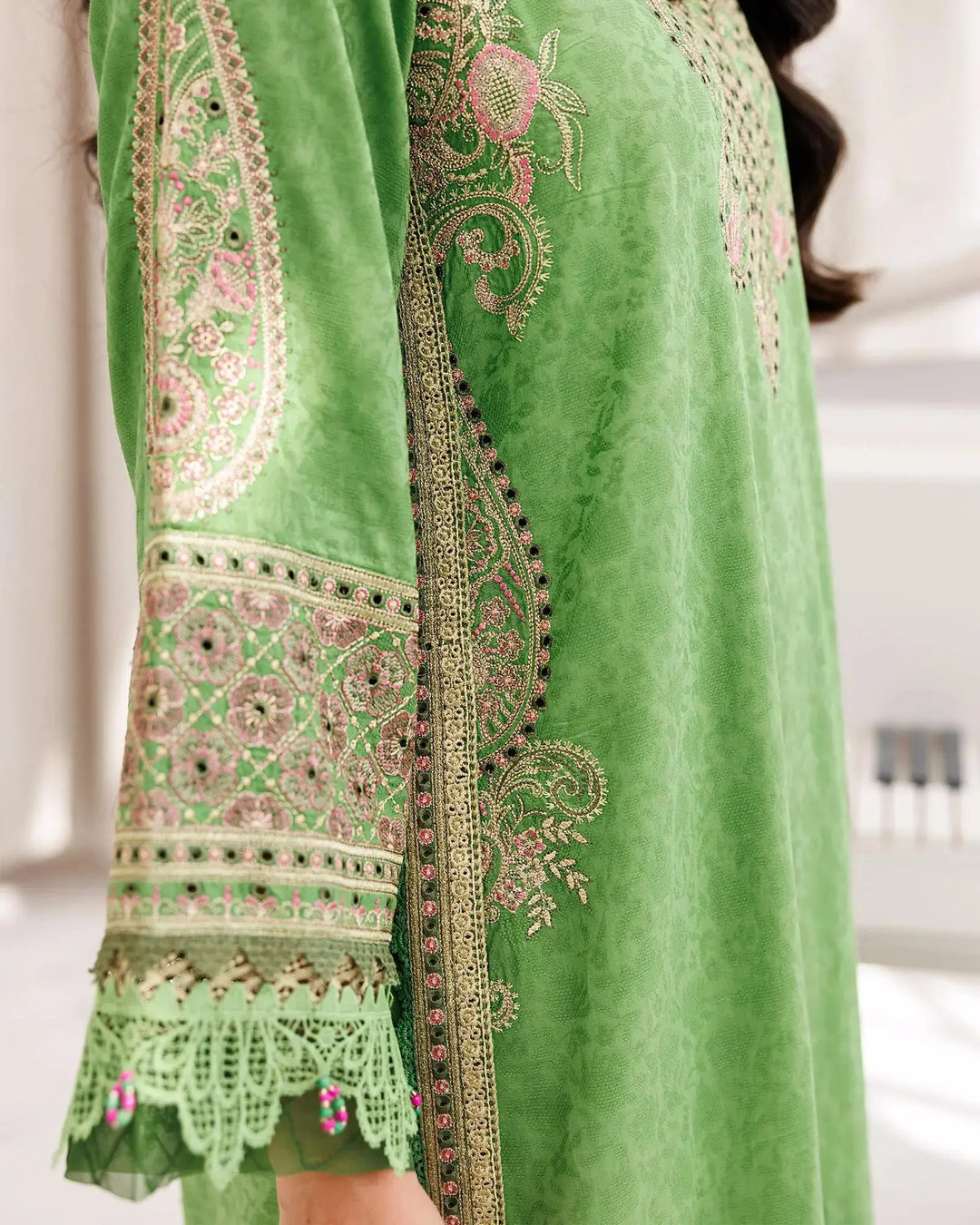 Jacquard Cotton 3PC | 17429 Sha Posh Textile